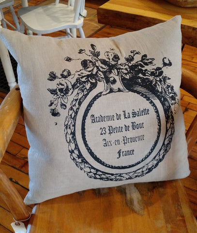 Paris Linen Pillow